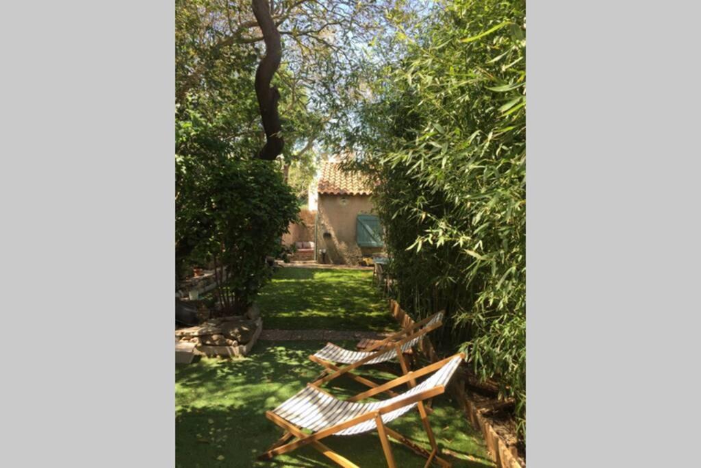 La Cassirene - Maisonnette Centre Cassis - Jardin Bagian luar foto